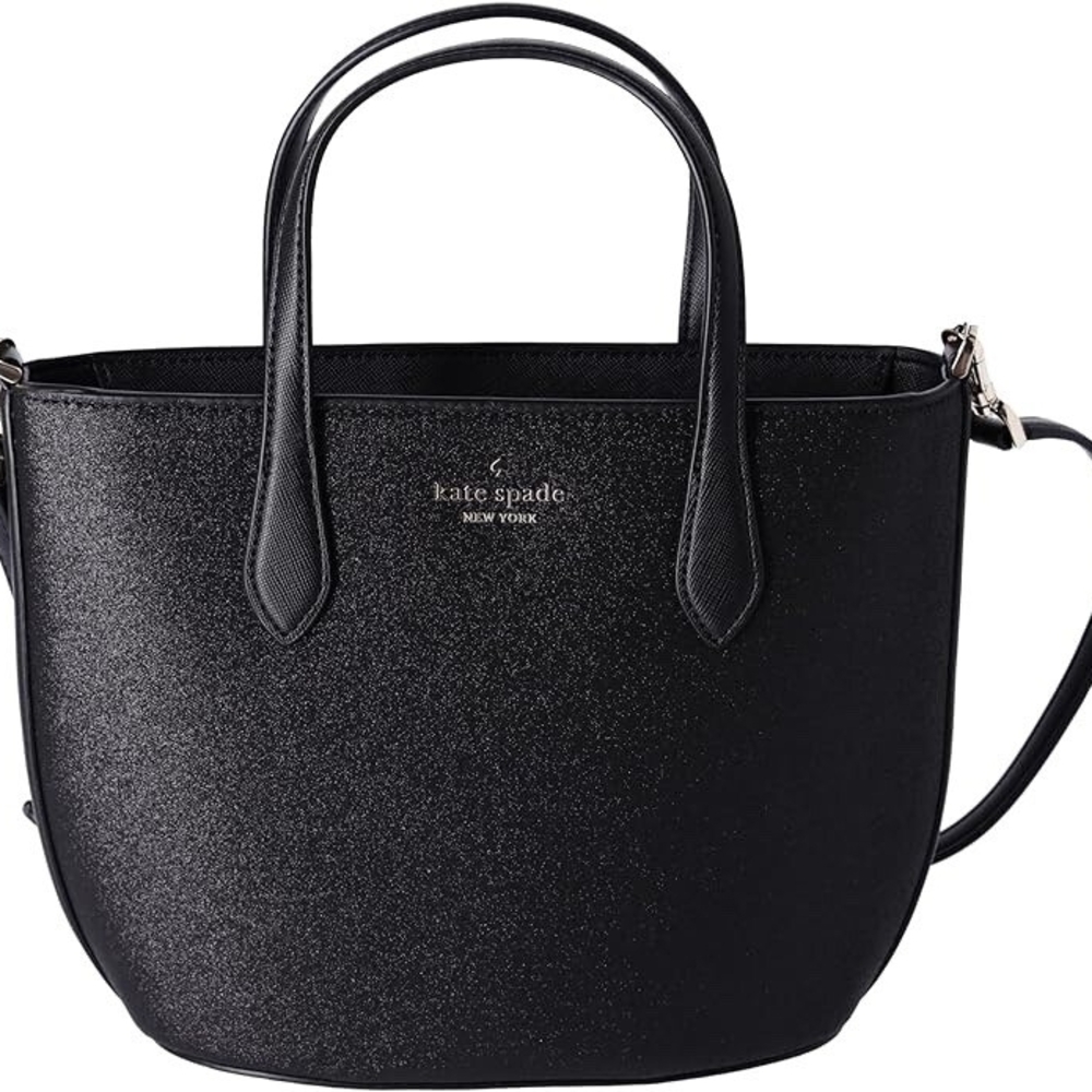 Kate Spade Glitter Black Tote - Picture 2 of 5
